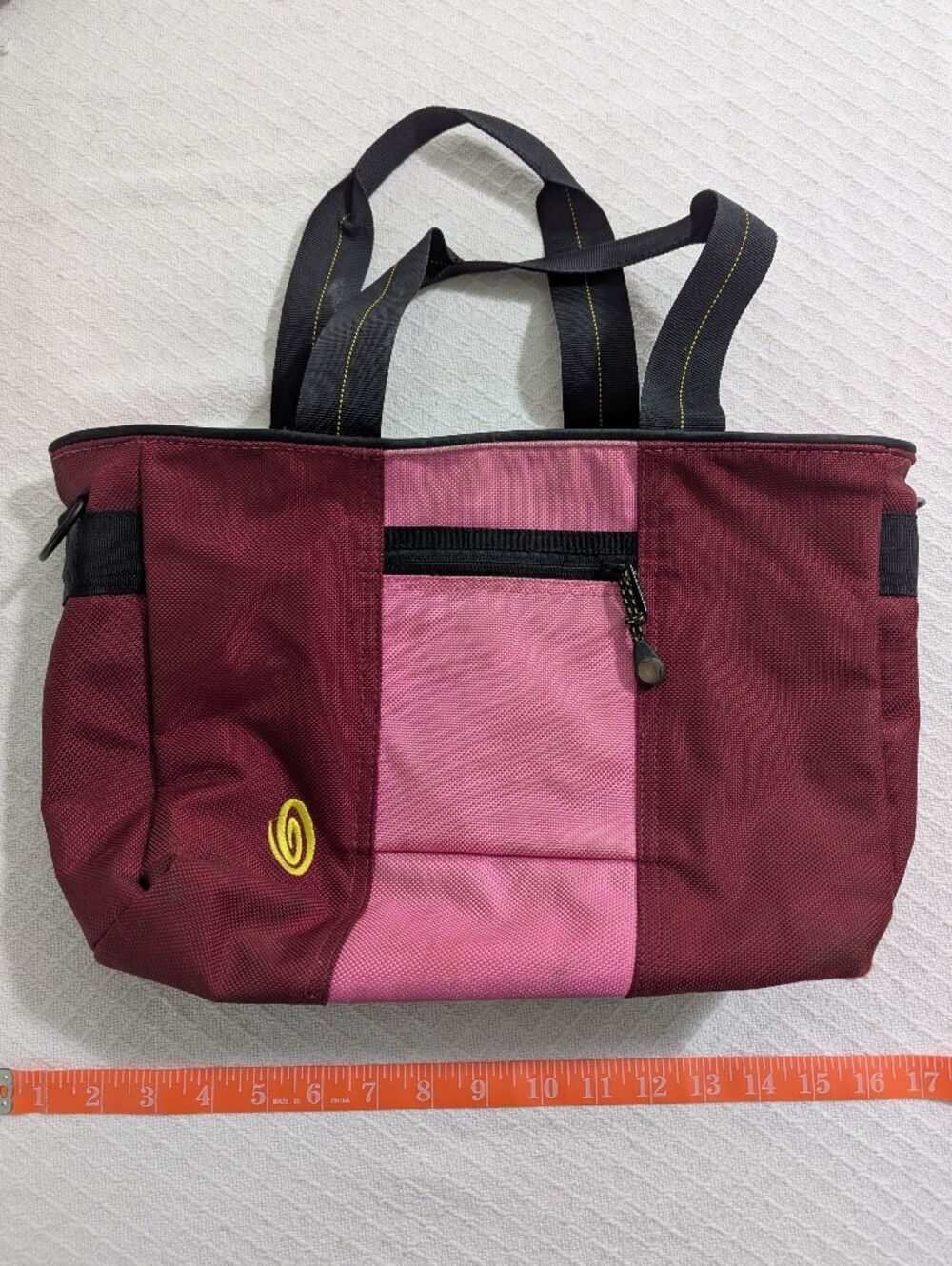 Timbuk2 Casual Two-Tone Pink & Burgundy Tote Bag
